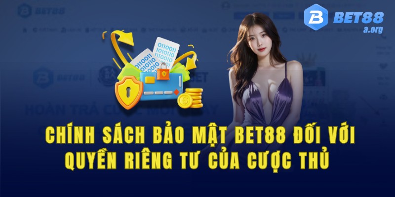 Chính sách bảo mật Bet88 đối với quyền riêng tư của cược thủ